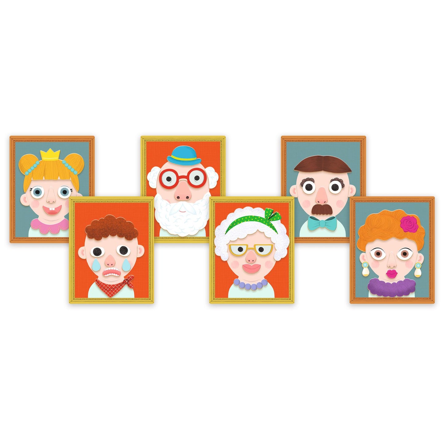 Portraits - Magnetic game