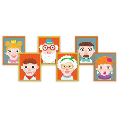 Portraits - Magnetic game
