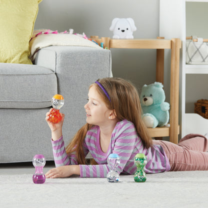 Express your feelings excited, impatient, lonely, nervous sensory bottles