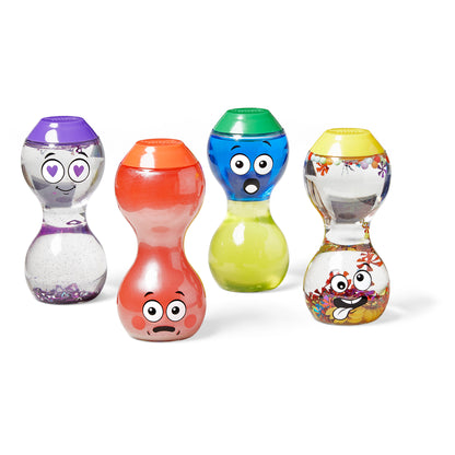 Bouteilles sensorielles embarassé, loufoque, surpris, aimé  ens/4