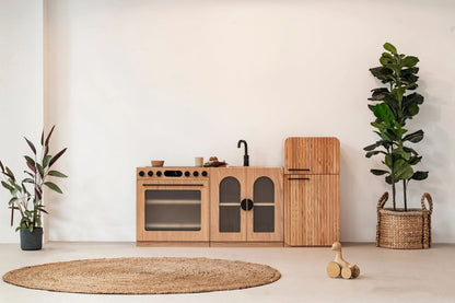 Fluted kichen set