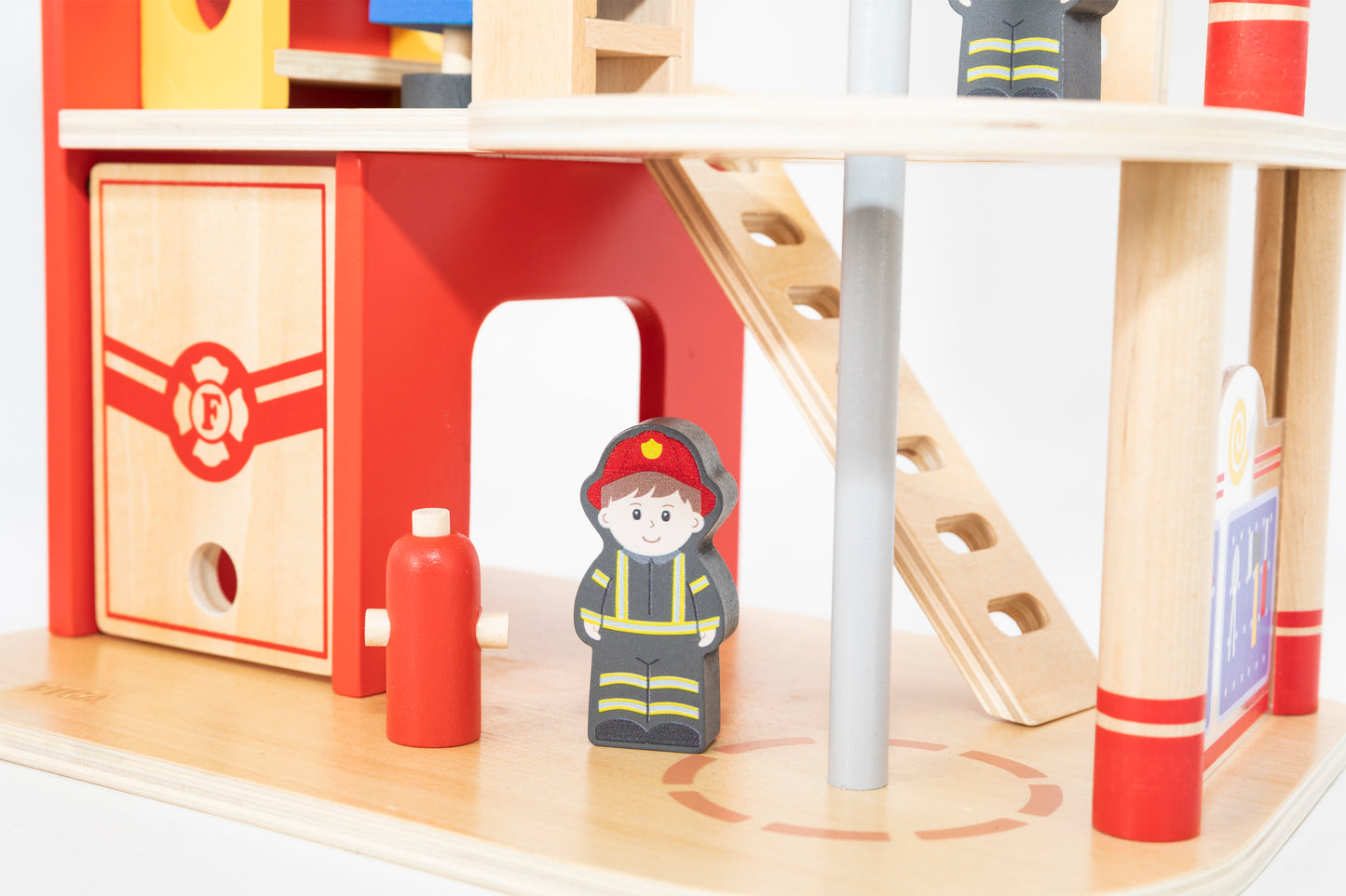 Wooden fire station