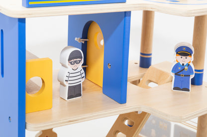 Wooden police station