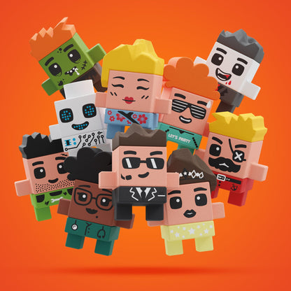 Marioinex-Waffle personnages 20mcx