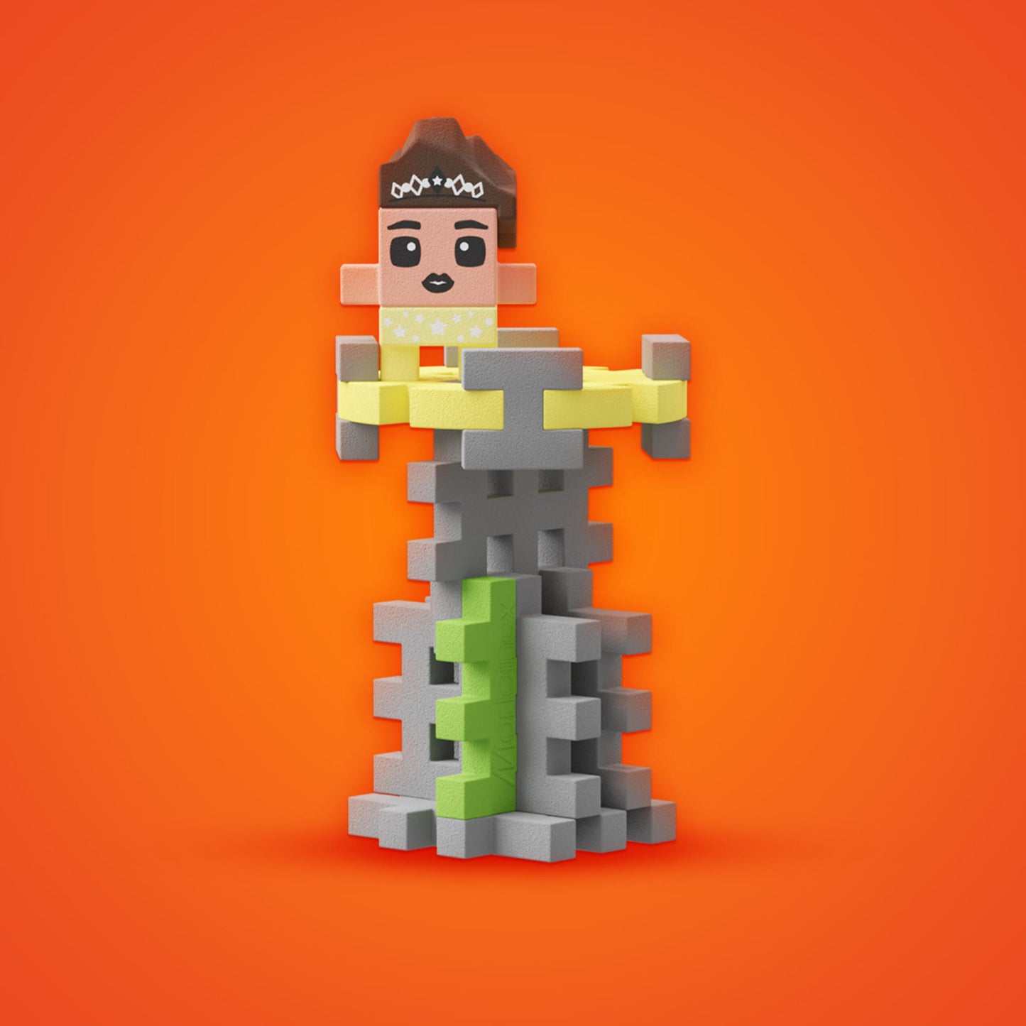 Marioinex-Waffle personnages 20mcx