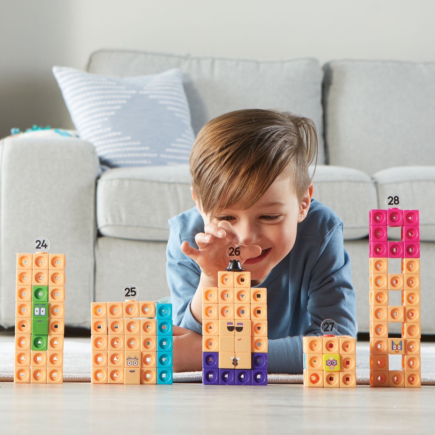 Mathlink cubes numberblocks 21-30 activity set