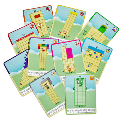 Numberblocks Mathlink cubes 31-40 activity set