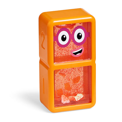 Numberblocks mathlink one to five sensory bottle