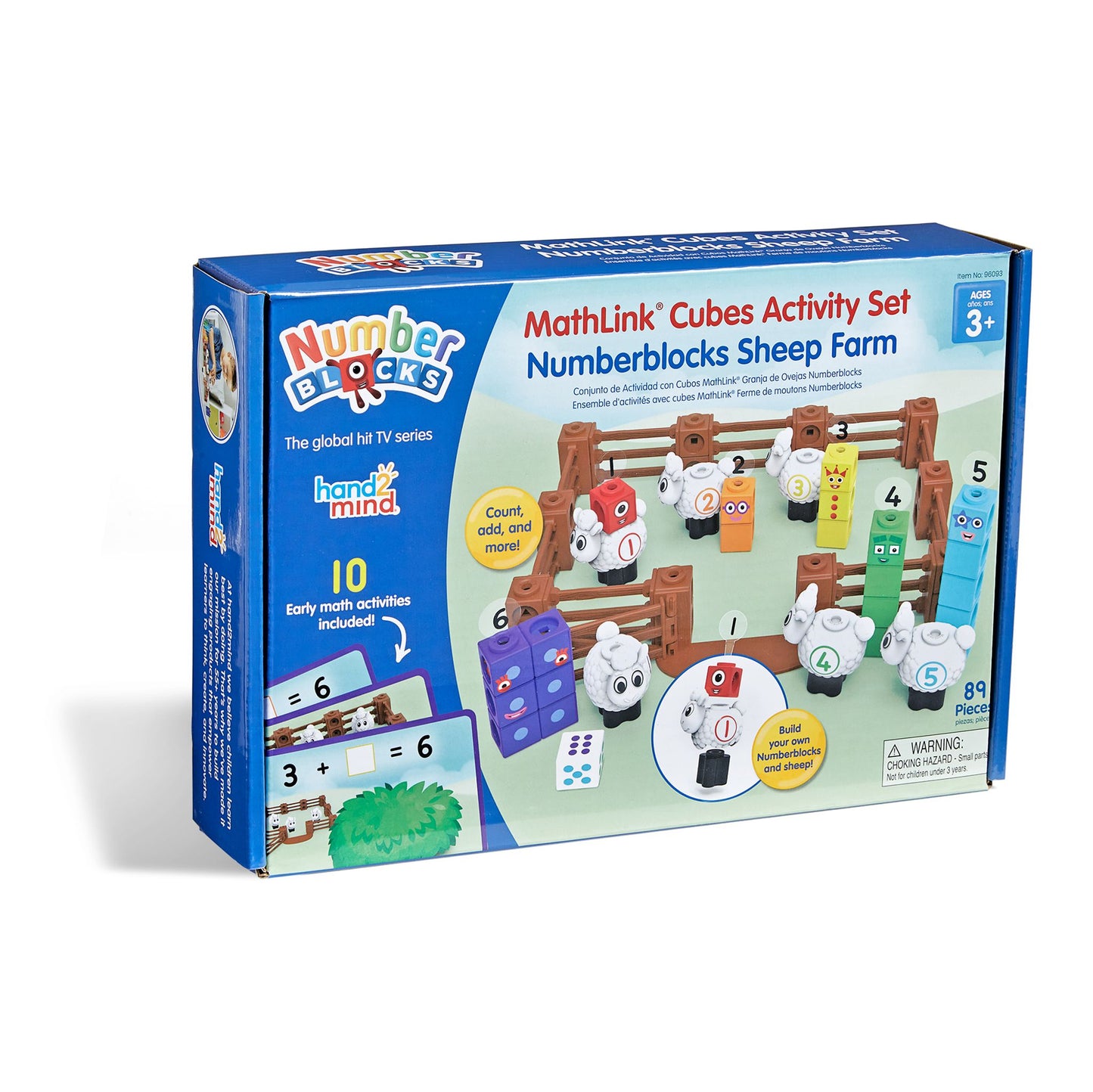 NUMBERBLOCKS MATHLINK CUBES SHEEP FARM ACTIVITY SET
Numberblocks - Mathlink cubes sheep farm activity set