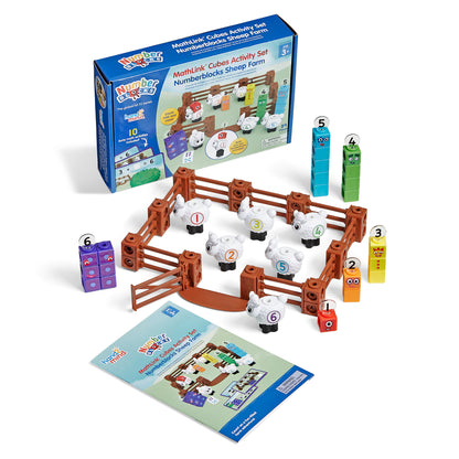 NUMBERBLOCKS MATHLINK CUBES SHEEP FARM ACTIVITY SET
Numberblocks - Mathlink cubes sheep farm activity set
