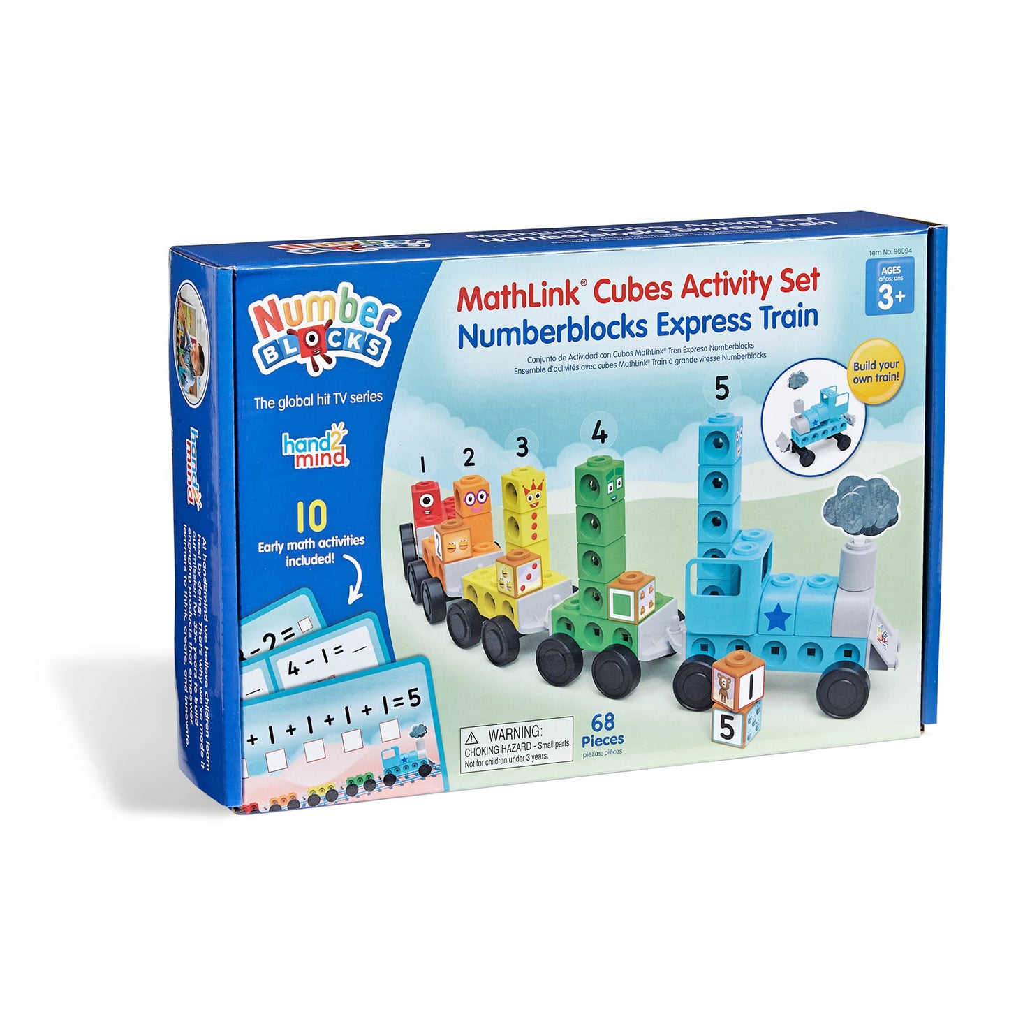 Numberblocks - Ensemble d'activités avec cubes Mathlink train express