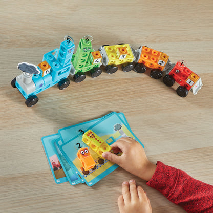 Numberblocks - Ensemble d'activités avec cubes Mathlink train express