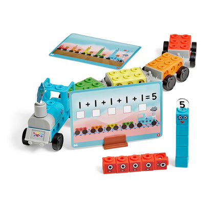 Numberblocks - Ensemble d'activités avec cubes Mathlink train express