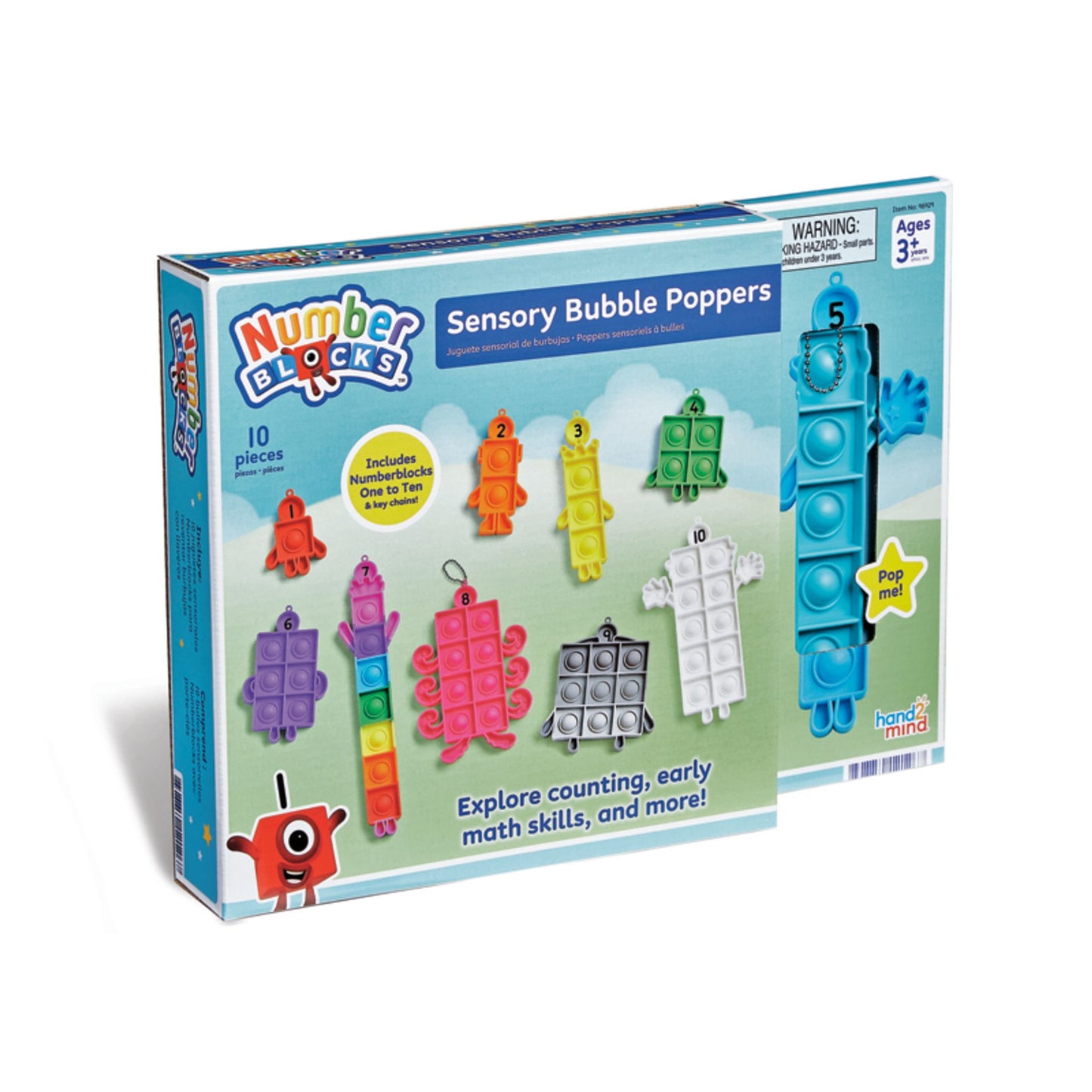 Numberblocks - Jeu de bulle sensorielle