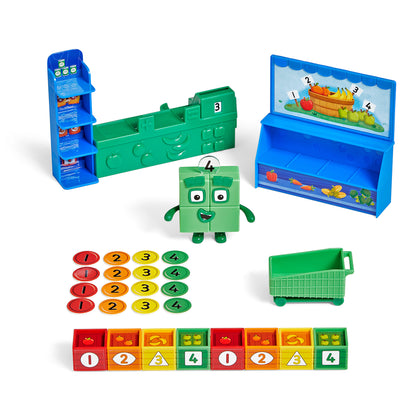 Numberblocks add it up mini market playset