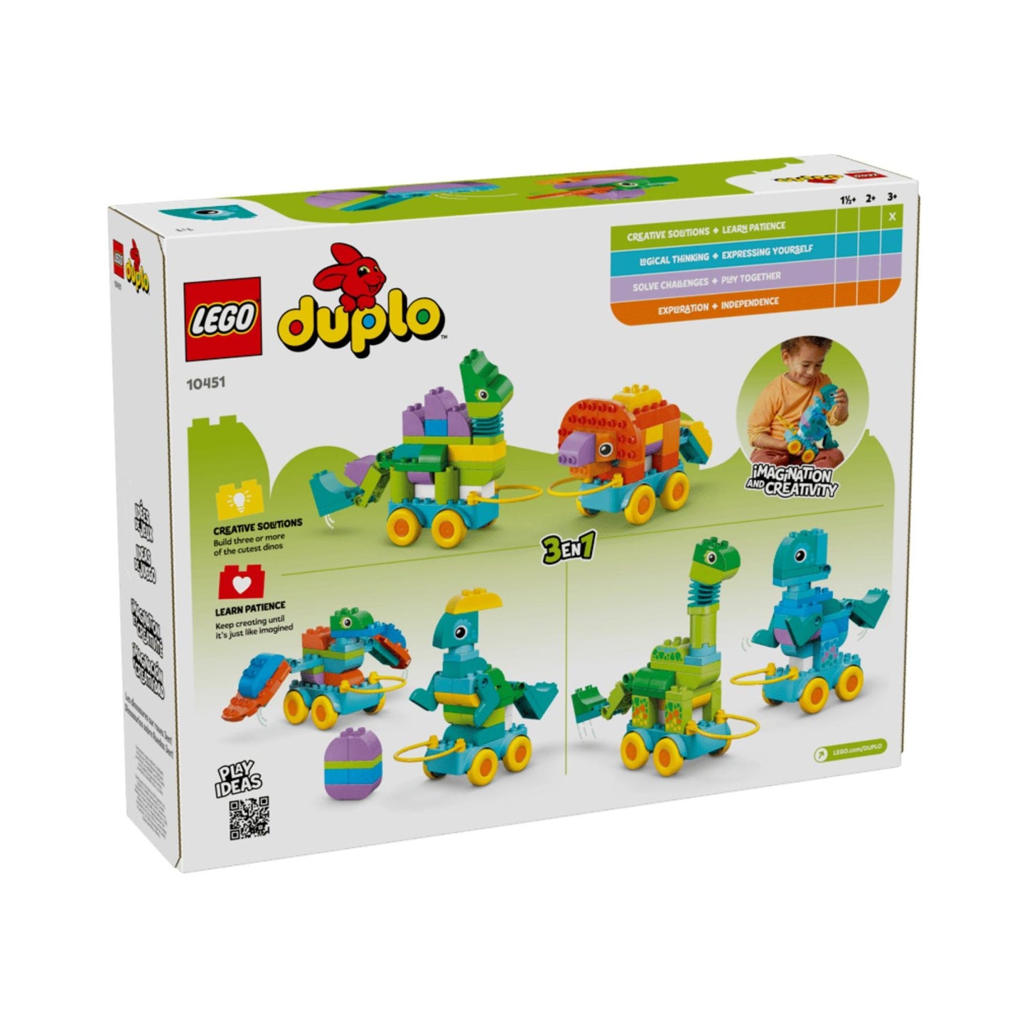 LEGO Duplo - 10451 - Les dinosaures sur roues