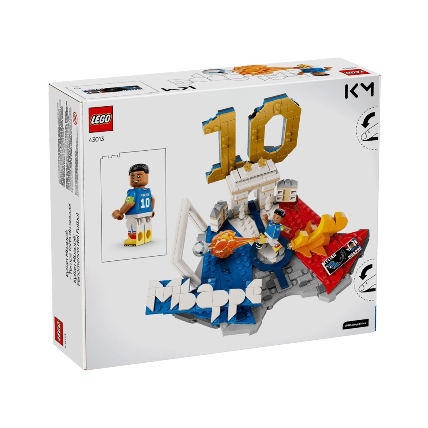 LEGO - 43013 - Kylian Mbappé - Editions Football