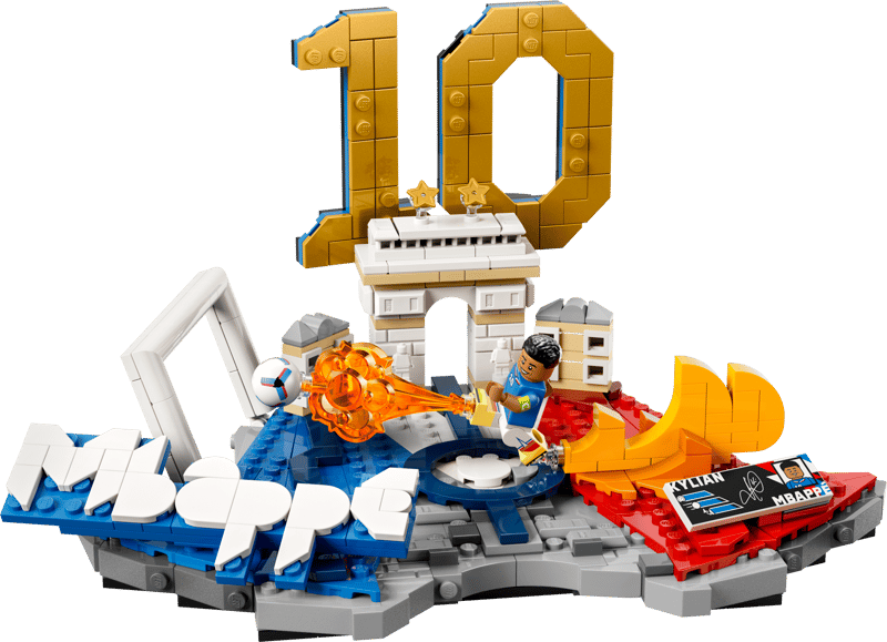 LEGO - 43013 - Kylian Mbappé - Editions Football