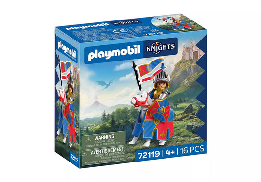 Playmobil - 72119 - Chef des Chevaliers du Lion