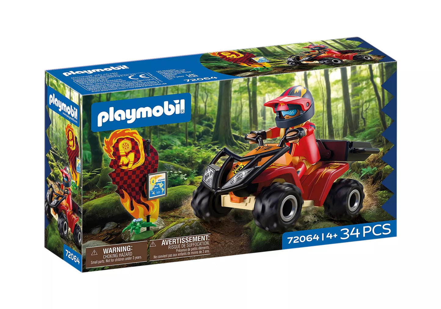 Playmobil - 72064 - Off-road quad