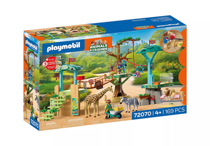 Playmobil - 72070 - zoo : Parc d'escalade sauvage