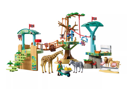Playmobil - 72070 - zoo : Parc d'escalade sauvage