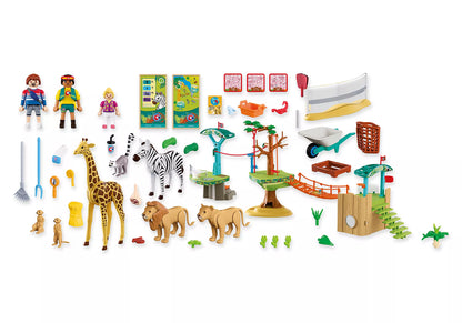 Playmobil - 72070 - zoo : Parc d'escalade sauvage