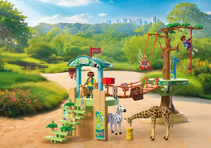 Playmobil - 72070 - zoo : Parc d'escalade sauvage