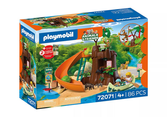 Playmobil - 72071 - zoo : In the heart of the jungle