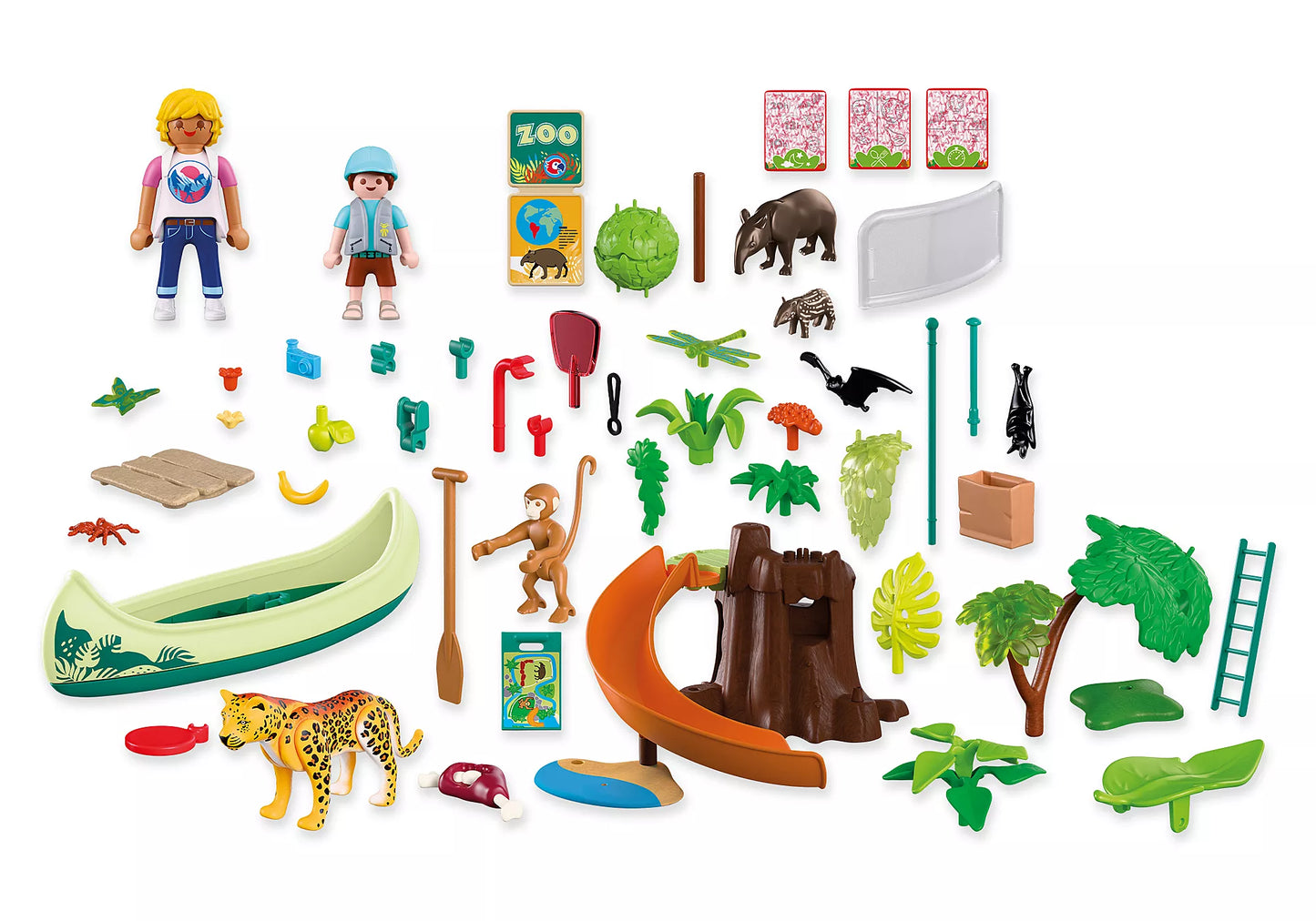 Playmobil - 72071 - zoo : Au coeur de la jungle