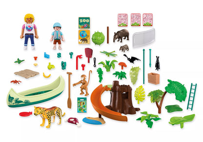 Playmobil - 72071 - zoo : Au coeur de la jungle