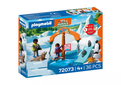 Playmobil - 72073 - Zoo : À la découverte de la banquise
