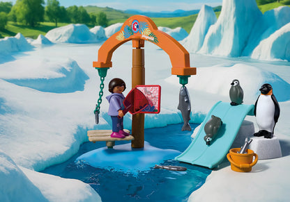 Playmobil - 72073 - Zoo : À la découverte de la banquise