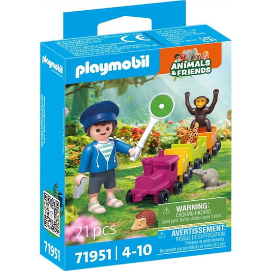 Playmobil - 71951 - Animals & Friends: A little train adventure