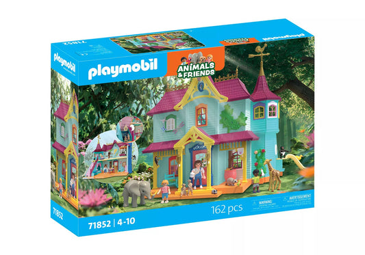 Playmobil - 71852 - Animals & Friends Color animals mansion