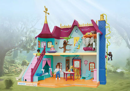 Playmobil - 71852 - Animals & Friends Manoir colore des animaux