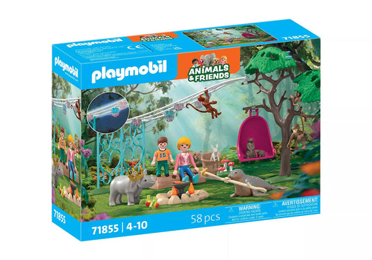 Playmobil - 71855 - Animals & Friends Fete anniversaire dans le jardin