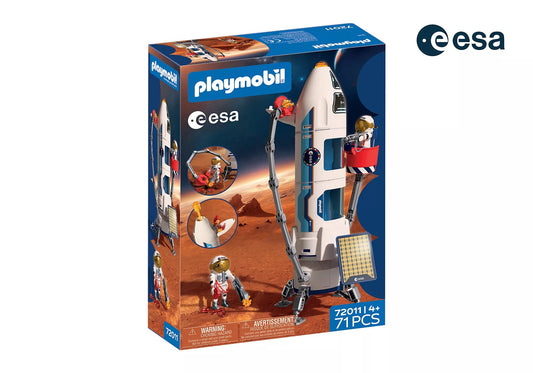 Playmobil - 72011 - Fusée d'exploration sur Mars de l'ESA
