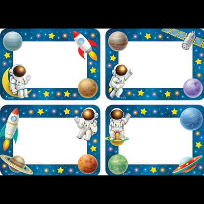 Étiquettes nom - espace