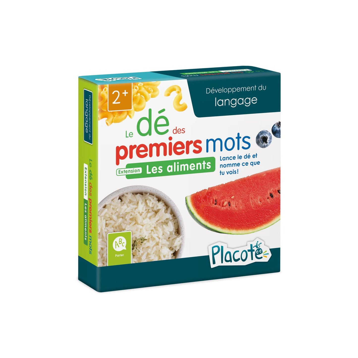 PLACOTE Dé des premiers mots extension aliments