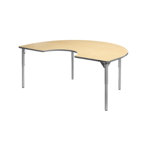 <p>Kidney table 48x72in</p>