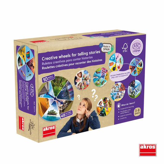 Roulettes créatives pour raconter des histoires