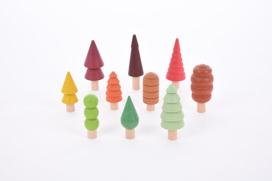 Arbres forestiers saisonniers