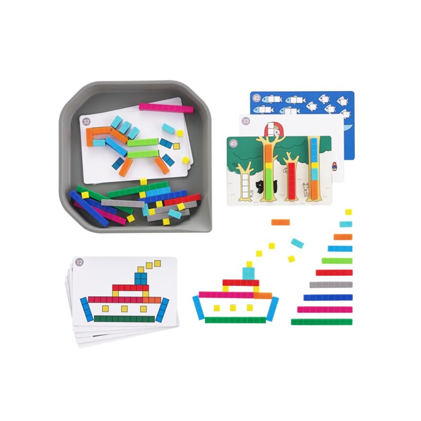 Jeu de mesure avec réglettes