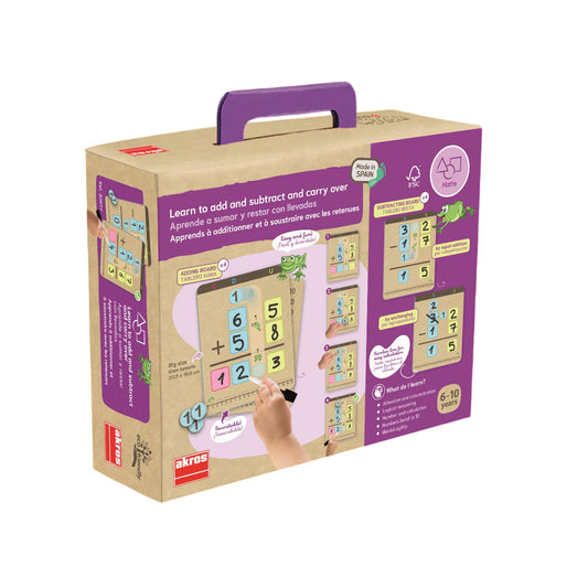 Apprendre à additionner et à soustraire avec retenues