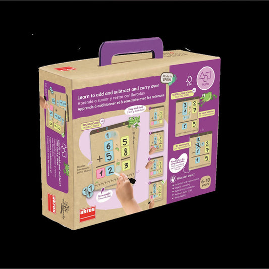 Apprendre à additionner et à soustraire avec retenues