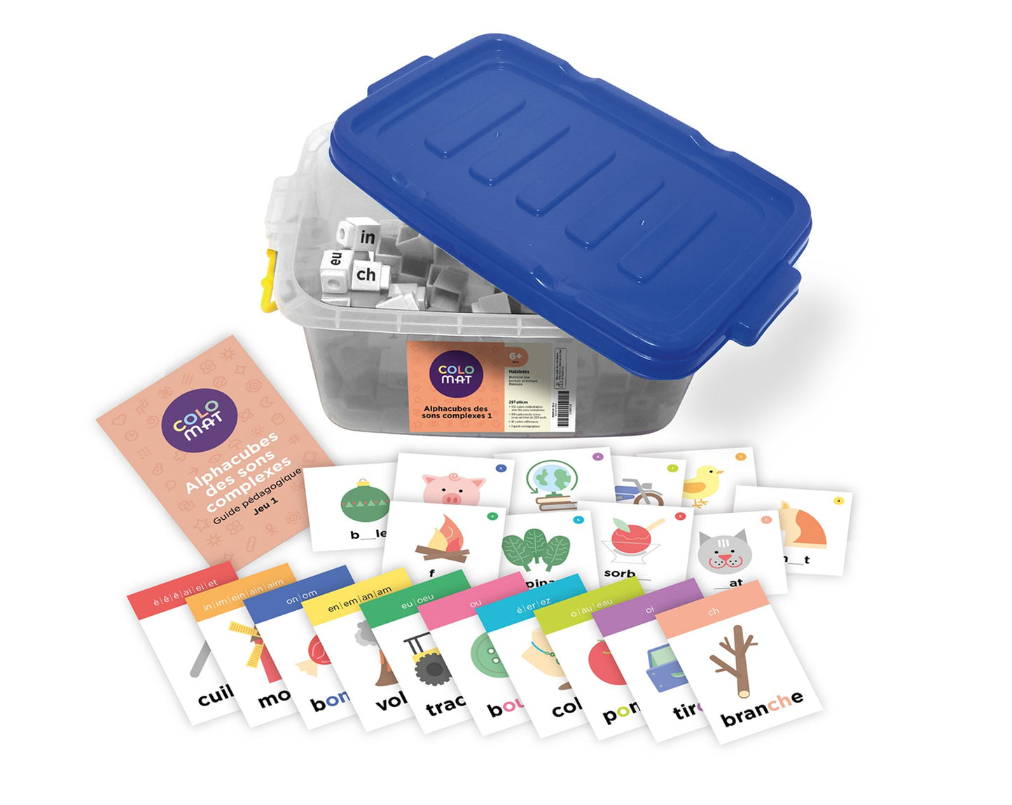 Colomat – Alphacubes des sons complexes : Jeu 1