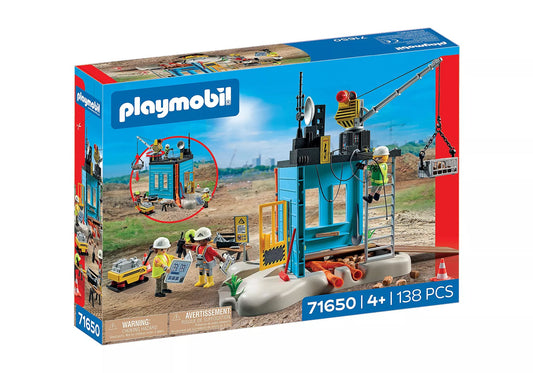 Playmobil - 71650 - Chantier construction
