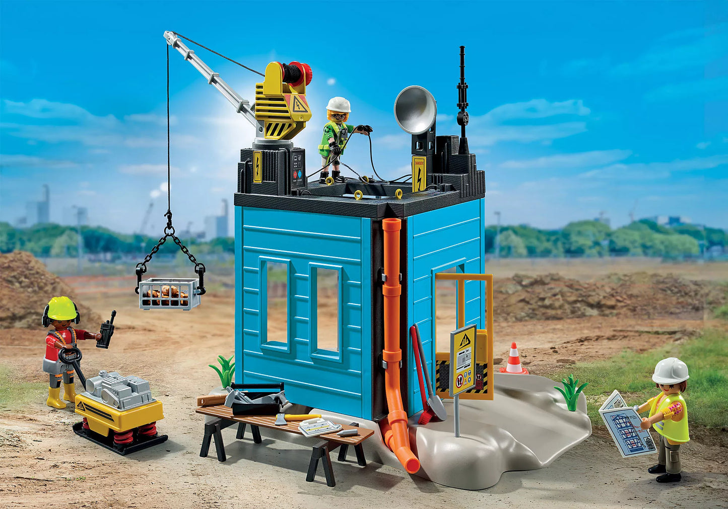 Playmobil - 71650 - Chantier construction