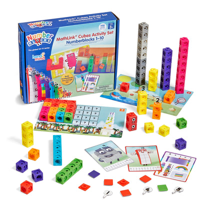 Numberblocks - ensemble d'activités avec cubes mathlink 1-10